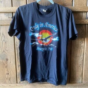 vintage 1990 Harley Davidson - blackhills Sturgis anniversary- medium